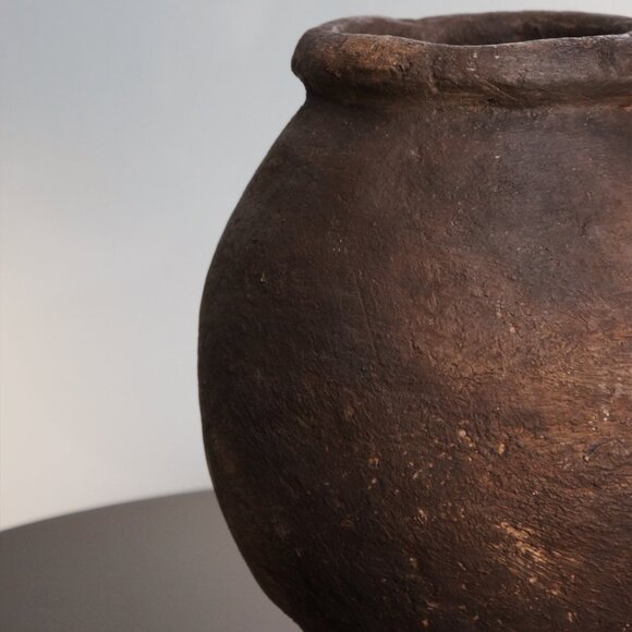 Handmade Tunisian Antique Vase | Wabi-Sabi Inspired - Picture 5 of 7